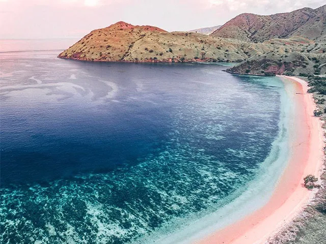 Pink Beach 4 pink beach 2